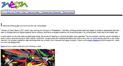 Desktop Screenshot of neonclimbing.com